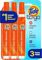 Tide To Go Instant Stain Remover Liquid Pen, 3 Count