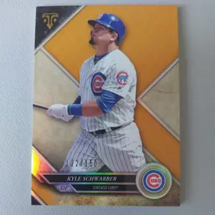 2016 MLB Topps Triple Threads Kyle Schwarber /150 貴貴盒厚卡 限量卡