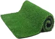 10mm Green Artificial Grass, Fake Faux Grass Turf Mat, Indoor Outdoor Garden Lawn Area Rug, Synthetic Grass Mat, Pet Fake Grass Rug, High Density Natural Realistic Ooking (Size : 1x3m/3.3x9.8ft)