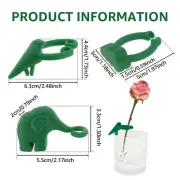 9Pcs Silicone Cloud Animal Shape Planting Sprout Support Planting xiPqs
