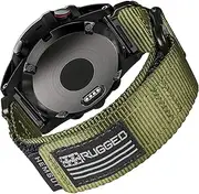 Compatible With Garmin Watch Band, Super Rugged Nylon Sports Strap With Woven Loop Design, For fēnix/Forerunner/Vivoactive/Approach/MARQ/quatix/D2 Series Tough Replacement Band For Men