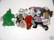 Disney Nightmare Before Christmas 5 plush figures