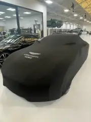 Aston Martin Works Soft Stretch Car Cover in Black with Mirror Pockets - Large
