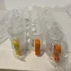 3 Pcs Fridge Plastic Can Storage Rack Beer Bottle Holder Fridge Upgraded handle.