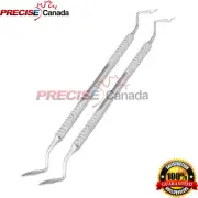 2 Pcs Crane Kaplan CK-6 Scaler Double End Hygiene Periodontal Dental Instruments