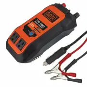BLACK+DECKER 500-Watt Power Inverter PI500B Dual AC outlets 3.1A USB Ports