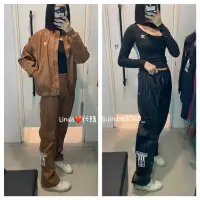 在飛比找蝦皮購物優惠-Linda❤️代購 ⚠️ Adidas 女款 皮革 排扣褲 