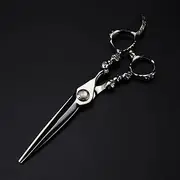 Professional Hair Cutting Shears, Professional Japan 440c 6 inch Skull Modeling Scissor Upscale Haircut thinning Barber Cutting Shears Hairdressing Scissors