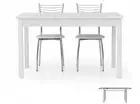 Extendable Table Rectangular Modern Living Hall Lunch Cooking