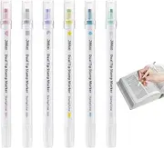 Highlighters Pastel - Double End No Bleed Bible Highlighters Pens - Fast Dry & Easy to Hold Highlighter Set, School