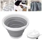 5L Folding Washing Machine Ultrasonic Mini Socks Washing Machine Baby Underwear