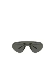 Bottega Veneta Eyewear Knot Shield Sunglasses One size Green