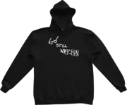 Thrasher Jake Phelps RIP Still Watchin Black Hooded Sweatshirt