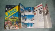 Legoland 1981 Lego Vintage Foldable Catalog: Space - Town - Castle No. 111717-US