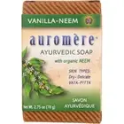 Auromere Ayurvedic Soap Vanilla Neem 2.75 Oz
