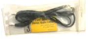 Calrad 4 Feet Shielded Stereo Audio Cable 55-897 - Mini Stereo Plug Each End