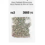 SS3 Glass Flatback Rhinestones by Bead Landing™