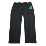 Lauren Ralph Lauren Dress Pants Mens 38x30 Black 4-Way Stretch Ultraflex NEW