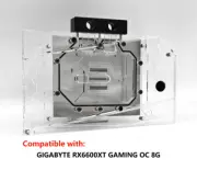 Granzon Full Coverage GPU Block For GIGABYTE RX6600XT GAMING OC A-GV6600XTGMOC-X