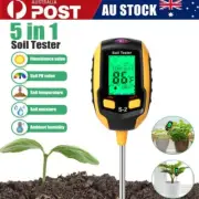 5 in 1 Soil PH Tester Moisture Sunlight Light Test Meter for Garden Plant Lawns