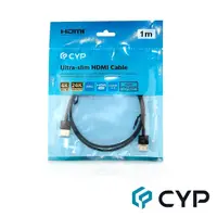 在飛比找momo購物網優惠-【CYP】CBL-H100 1.0m HDMI極細線(4K 