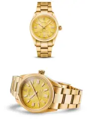 A BATHING APE TYPE 7 BAPEX #2 1I80-187-003 watch Yellow