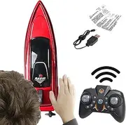 Speed Boat | Remote Control Pool Lake Bathtub Racing Boat,Fun Bathtub Toy Boats, Waterproof Electric Boat for Children's Day, Easter