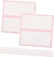 jojofuny 50 Pcs Wedding Place Cards with Charming Frame Decorative Tent Cards for Organized Table Settings for Events Receptions and Parties Elegant Name Tags for Guest Seating
