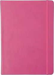 Collins Legacy Feint Ruled Notebook, 240 Pages, Pink