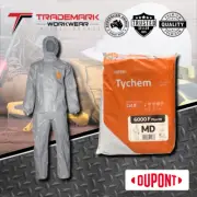 Dupont Tychem 6000F Double Dip Grey Coveralls (TYCHEM6000F) RRP $143.95