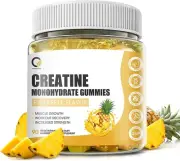 Creatine Monohydrate Gummies Pineapple Flavour 60 Pieces