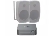 WiiM Streaming Amp w/ Outdoor Deck Speakers