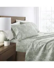 Home Collection Delicate Details Patterned Ultra-Soft Bed Sheet Set