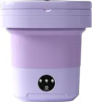Portable Washing Machine and Dryer Combo, 6L Mini Folding Washing Machine Portable with Disinfection Function, Small Portable Washer and Dryer Combo for Apartments, Dorm, Camping, RV