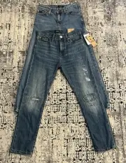 Lot of 2 Polo Ralph Lauren Jeans Boys Size 10 Slim Denim Patches