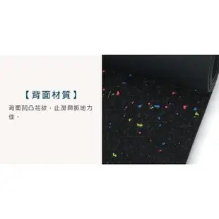 【NIKE 耐吉】5MM 瑜珈墊 180CM 45D-台灣製 有氧 止滑墊 黑(N1001621001OS)