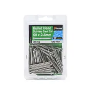 Paslode 50 x 2.8mm 250g Stainless Steel Bullet Head Nails - 90 Pack