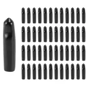 Black Rubber Pourer Cap Liquor Pourer Cover Dispenser Spout Dust Covers (48)