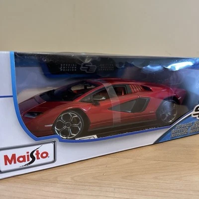 Lamborghini Countach LPI 800-4 RED Maisto Special Edition Diecast 1:18 Car New