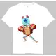 OnepieceFrankyT-shirtQ版海賊王T恤白色短袖弗蘭奇T恤