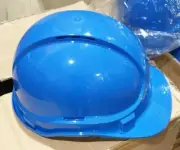 UNISAFE UNILITE ROUND HARD HAT Blue, Brand New Free Postage