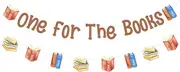 Sursurprise Book First Birthday Decorations, One for the Books 1st Birthday Banner Sign for Storybook Reading Library Party Supplies