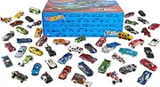 [Hot Wheels] Set of 50 1:64 Scale Toy Trucks and Cars, Individually Packaged​ for Kids and Collectors, Styles May Vary ​​​