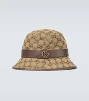 [Gucci] Gucci GG canvas bucket hat XL beige