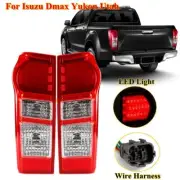 For Isuzu DMax D-Max Ute 2012-2017 Pair of Tail Light LH+RH Rear Lamp (Non-Bulb) (for: Isuzu)