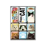 Nostalgic-Art Magnet Set Happy Cats