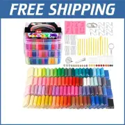 Creative Modeling Clay Set - 86 Color Polymer Clay with Tools & Storage Box