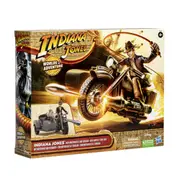 Indiana Jones Worlds of Adventure Indiana Jones with Motorcycle and Sidecar Action Figure