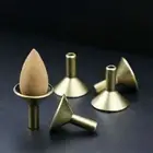 Handicraft Backflow Fragrance Base Antique Mini Incense Holder Desktop