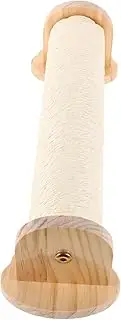 PEPLAYTAL Cat Scratching Post Sisal Hanging Scratcher for Indoor Cats and Kittens Durable Pet Scratching Pillar Versatile Cage Accessory Encourages Natural Climbing and Scratching